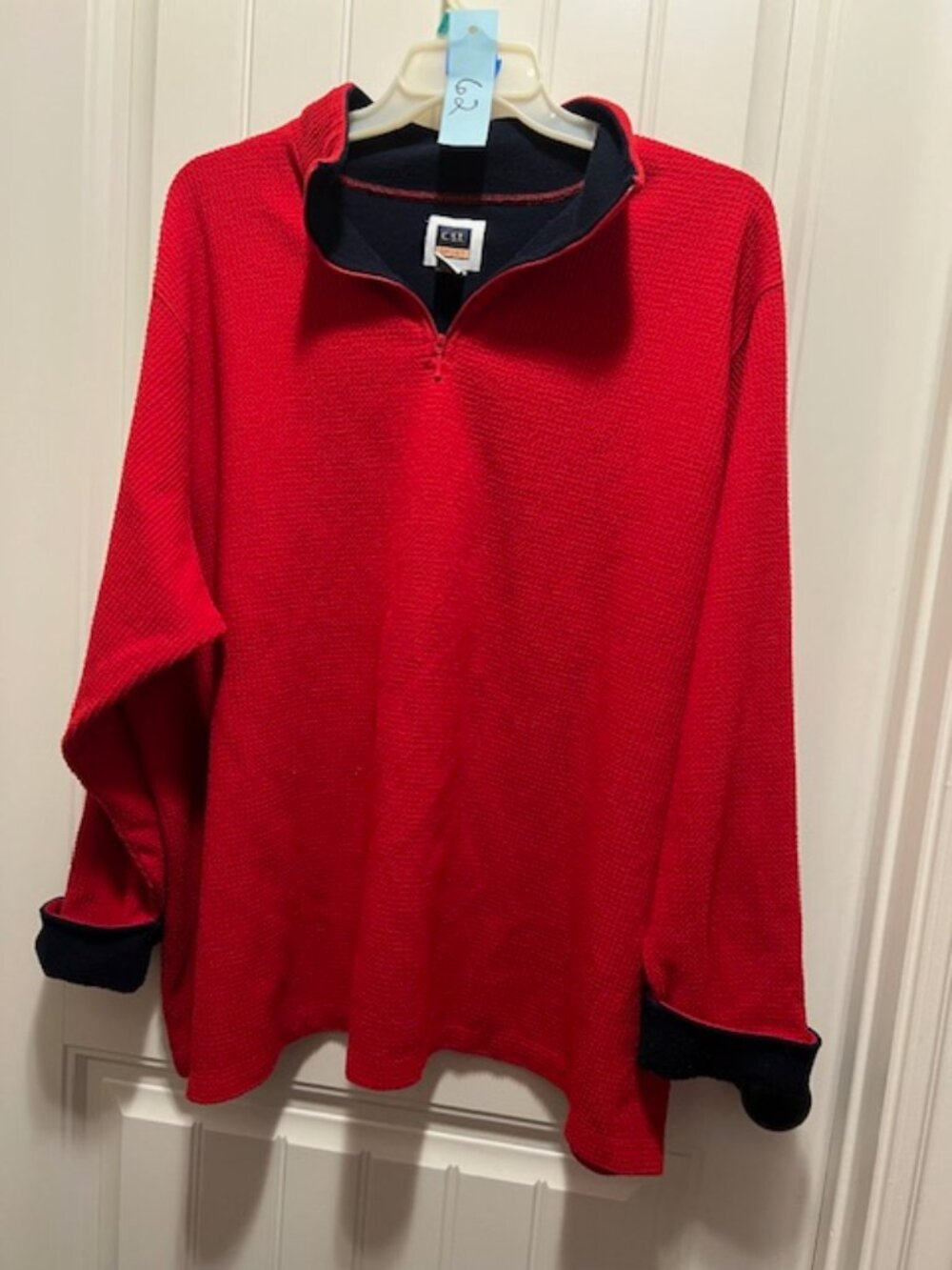 CST Sport Long Sleeve Red/Blue Sweatshirt Size 4X